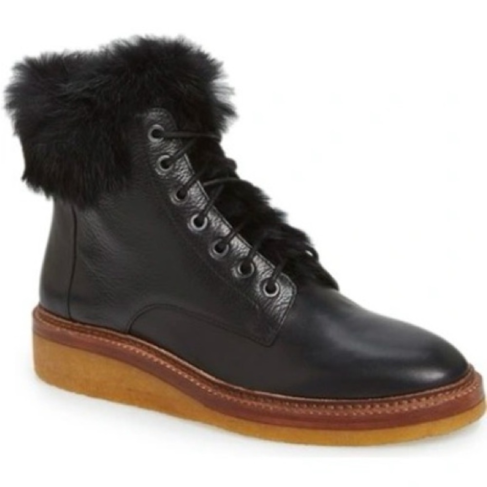 Pour la Victoire black booties